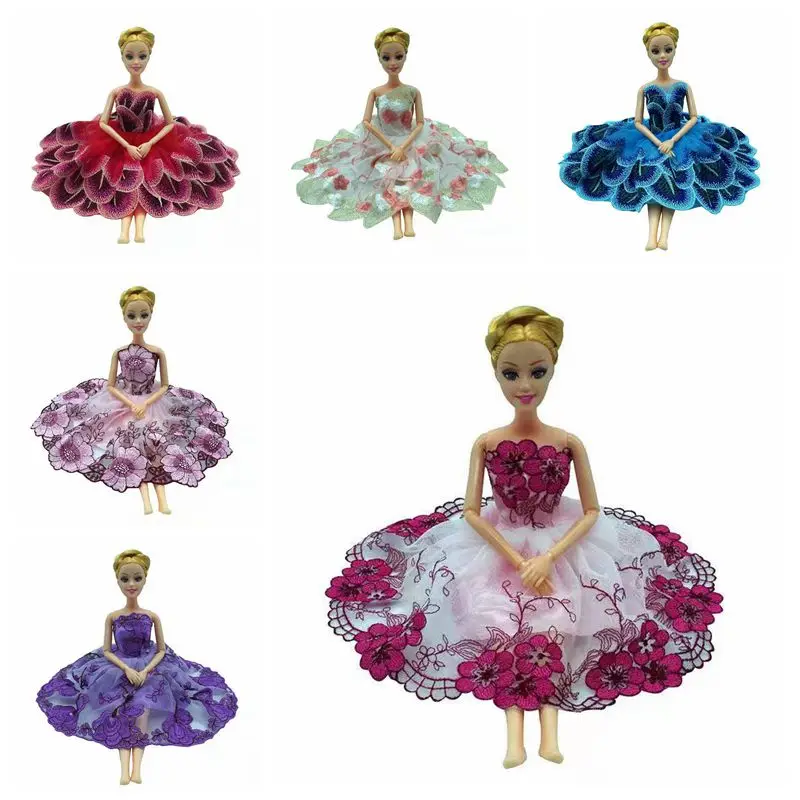 Fashion Ballet Tutu Dress For Barbie Doll Clothes Outfits 1/6 BJD Doll - £9.17 GBP