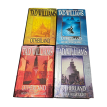 Tad Williams Otherland Lot 4 Books 1 2 3 4 Book HC DJ First Edition DAW - $121.71