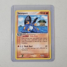 Pokemon Card Swampert 27/100 EX Crystal Guardians Non Holo Rare Fighting... - $5.25