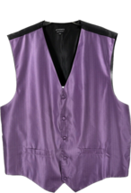 St. Patrick Men&#39;s Lavender Vest 5 Buttons Polyester Size 4XL - $19.99