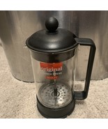 Bodum THE ORIGINAL FRENCH PRESS  12 Ounce black 7 inch - $15.00