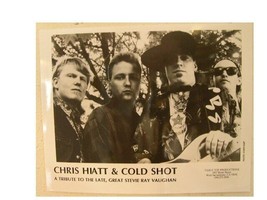 Chris Hiatt &amp; Cold Shot Press Kit Photo Stevie Ray - £21.08 GBP