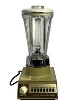 Vintage Green Rival Solid State 7 Speed Timer Blender - $52.46