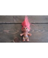 NATIVE AMERICAN BOY Russ Troll Doll 3&quot; INDIAN Hard to Find  - £14.22 GBP