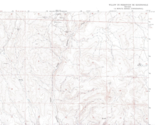 Willow Cr. Reservoir SE, Nevada 1965 Vintage USGS Map 7.5 Quadrangle Top... - $23.99