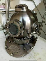 Antique Scuba SCA US Navy Mark V Divers Diving Helmet Deep Sea Marine Diver - $208.40