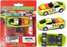 2014 Micro Scalextric Marcus Hogben Racing Gummy Gums GT Slot Car #31 1:... - £26.06 GBP