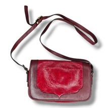 Del Rio Women’s Vintage Genuine Cowhide Leather Crossbody Bag Purse Cost... - $39.95