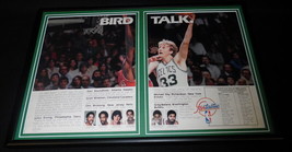 Larry Bird 1982 NBA Framed 12x18 Advertising Display Celtics - $69.29