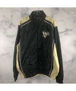 Pittsburgh Penguins NHL Windbreaker Full Zipper Jacket Mens Large G-III ... - $18.66