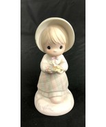 Precious Moments &quot;December&quot; Samuel J. Butcher, 1988, Enesco Imports, 110116 - $10.09 CAD