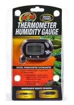 Zoo Med Digital Combo Thermometer Humidity Gauge: Precision Monitoring f... - £13.41 GBP+