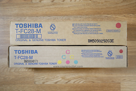 Lot of 2 Toshiba T-FC28 M Toner Cartridges eSTUDIO 2330C/4520C Same Day ... - £54.38 GBP