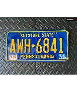 VINTAGE 1990s Pennsylvania Keystone State License Plate Blue Yellow 1998... - £19.46 GBP