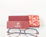 Brand New Authentic Morel Eyeglasses 30234L PB 01 53mm Frame - $118.79