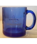 Boeing logo Aircraft blue glass coffee mug made in USA!  - $279.84 MXN