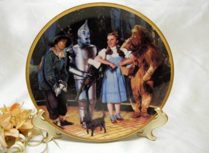 3588 Hamilton Collection Were Off To See The Wizard Collector Plate - £23.98 GBP