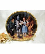 3588 Hamilton Collection Were Off To See The Wizard Collector Plate - $456.77 MXN