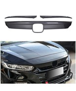 BRAND NEW 3PCS 2018-2020 For Honda Accord 4DR ABS Carbon Fiber Front Grille - £37.74 GBP