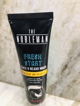 The Nobleman Aloe Vera/Charcoal Face/Beard Wash 2oz/60ml-Fresh Start - $11.76