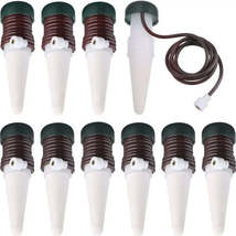 Adjustable Water Self Watering Drip Automatic Drip Irrigation Tool Spikes Flower - £2.34 GBP+