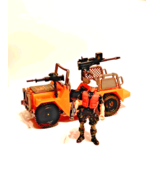 Jurtassic World Dinosaur Orange Attack Jeep Toy Connection With Action F... - $272.80 MXN