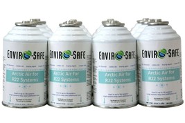 R22, R-22, R 22 Refrigerant support, Artic Air, Envirosafe, (12) 4 oz cans - $160.47