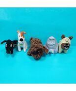 Secret Life of Pets Mcdonald Mini Plush Stuffed Animals Max Chloe Buddy ... - $386.22 MXN