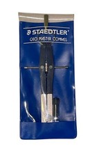 Staedtler Geo Master Compass Italy Art Drafting Tool Original Case Lead 55600WP image 1