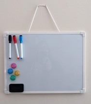 MaxGear Double-Sided Dry Erase Board for Wall, 16&quot;x12&quot; Hanging Whiteboar... - $348.07 MXN