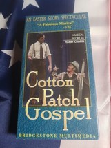 Cotton Patch Gospel 1998 VHS Musical Easter Drama Jesus Birth Tom Key RARE OOP  - £23.73 GBP