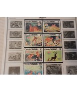 Set of 7 Disney Stamps 1980 Christmas Bambi from Grenada, MNH - $20.00