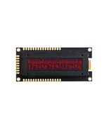 SPI Red 2.26&quot; 16x2 Character OLED Display Module for Arduino,Raspberry Pi - $27.37 CAD