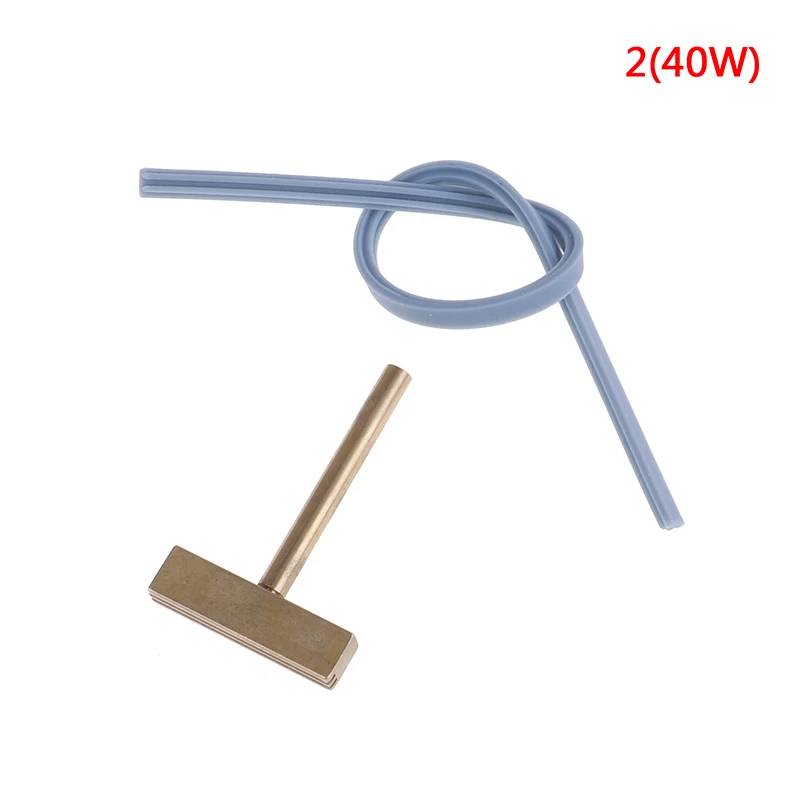 30w 60w 40W Soldering  T Tip T-head,Copper T-Tips + Cable Hot Press For ... - $162.92