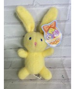 Disney Store Easter Cuppy Stuffed Bean Plush Parent Trap Yellow Bunny Ra... - £35.96 GBP