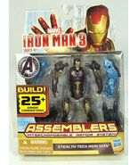 MARVEL IRON MAN 3 STEALTH TECH IRON MAN ASSEMBLERS INTERCHANGEABLE FIGURE - $19.99