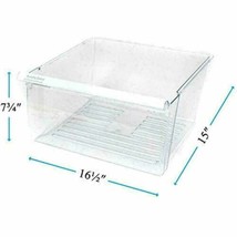 Upper Crisper Drawer - Whirlpool WRS325FDAM04 Kenmore 106.56544400 106.56536401 - £34.19 GBP