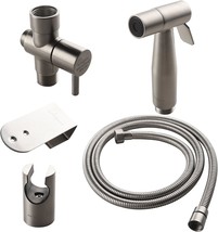 Brushed Nickel Hand Held Bidet Sprayer Qualitied Stainless Steel Diaper ... - £40.01 GBP