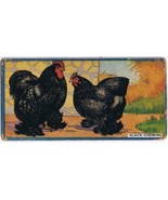 Cowan Co Toronto Card Black Cochins Chicken Series - $9.89