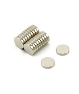 25 50 100pcs 10mm x 3mm 3/8&quot; x 1/8&quot; N35 Strong Rare Earth Neodymium Magn... - £5.41 GBP+