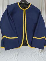 Wool Zouave Jacket: 18th Century Civil War Style Officer's Coat - $140.00