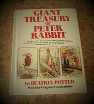 Giant Treasury of Peter Rabbit by Beatrix Potter with Original Illustrations HC - £2.75 GBP