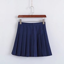 DARK GREEN Pleated Skirt Outfit Women Girls Plus Size Pleated Mini Skirt image 12