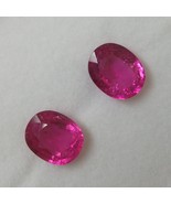 Natural Rubellite Oval Facet Cut 11X9mm Intense Pink Color SI1 Clarity L... - £698.82 GBP