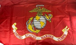59X35IN Usmc Marines Boat Flag Uv Protected Waterproof Marine Corps - £12.66 GBP