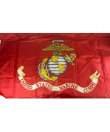 59X35IN USMC MARINES Boat Flag UV Protected Waterproof MARINE CORPS - £12.37 GBP