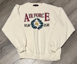 VTG Air Force Soffe Heavy Cotton 80/20 Blend Sweatshirt Size Large Made ... - £29.38 GBP