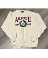 VTG Air Force Soffe Heavy Cotton 80/20 Blend Sweatshirt Size Large Made ... - £29.29 GBP
