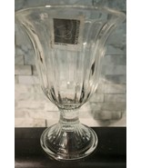 CircleWare Clear Glass Pedestal Vase Ice Cream Sundae Dish Made In TURKEY - $12.14 CAD