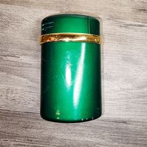 COLLECTIBLE VINTAGE GREEN TABLE TOP LIGHTER - $34.65